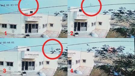 પ્લેન ક્રૅશ થયું એ ક્ષણ CCTV કૅમેરામાં કેદ થઈ હતી