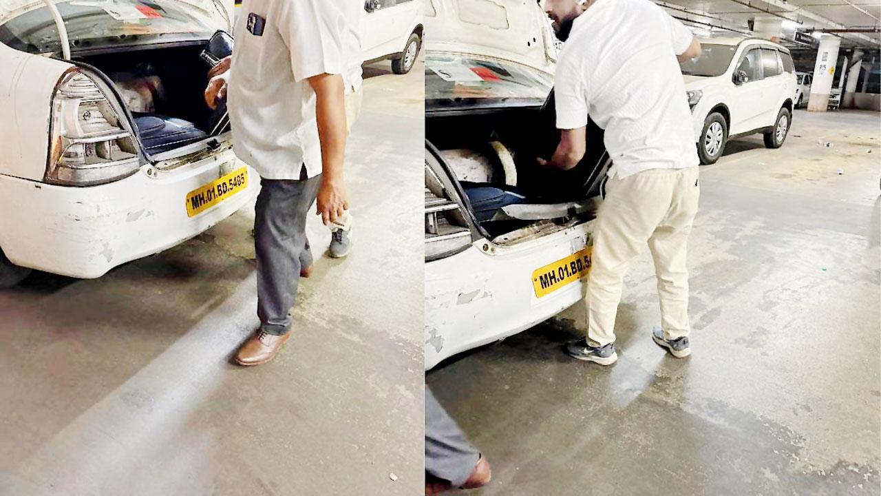 છેતરપિંડી કરનાર  કૅબ-ડ્રાઇવર