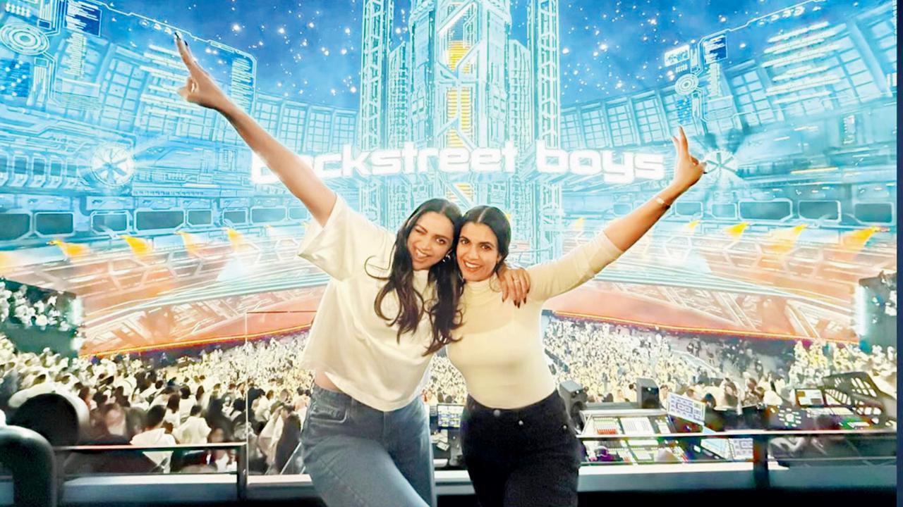 દીપિકાએ લાસ વેગસમાં ખાસ ફ્રેન્ડ્સ સાથે માણી બૅકસ્ટ્રીટ બૉય્ઝની કૉન્સર્ટ