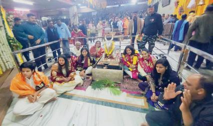 ભારતની મહિલા ક્રિકેટરોએ મહાકાલની આરતી સાથે ૨૦૨૬નો કર્યો શુભારંભ