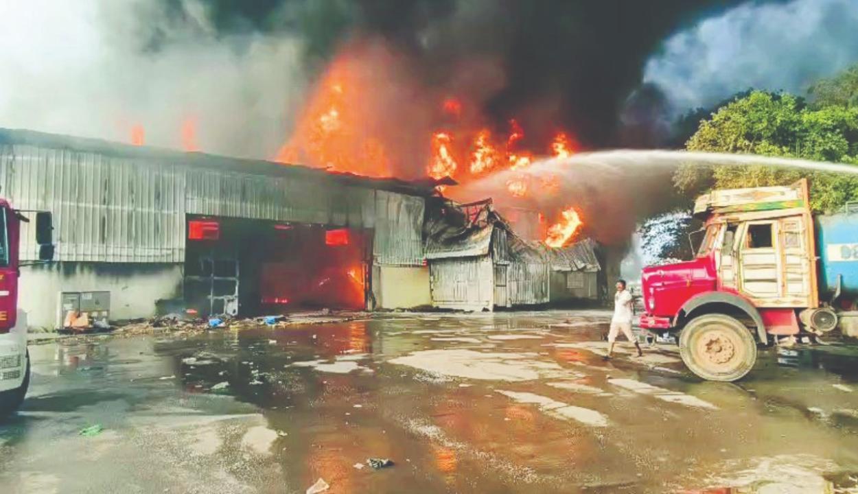 દમણની બે ફૅક્ટરી આગમાં ખાખ