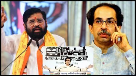 એકનાથ શિંદે, ઉદ્ધવ ઠાકરે અને રાજ ઠાકરે (તસવીર: મિડ-ડે)