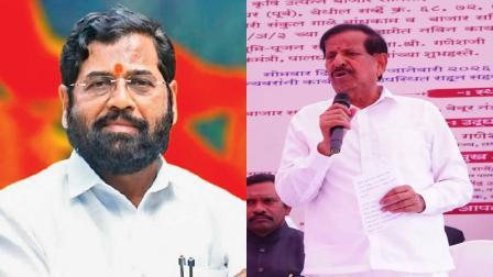 એકનાથ શિંદે અને ગણેશ સરનાઇક