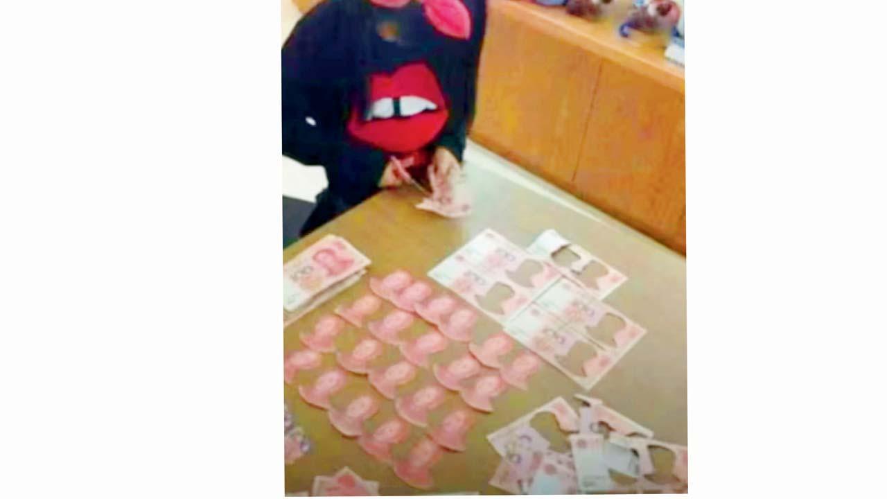 વાઇરલ વિડીયોમાંથી સ્ક્રીનશૉટ