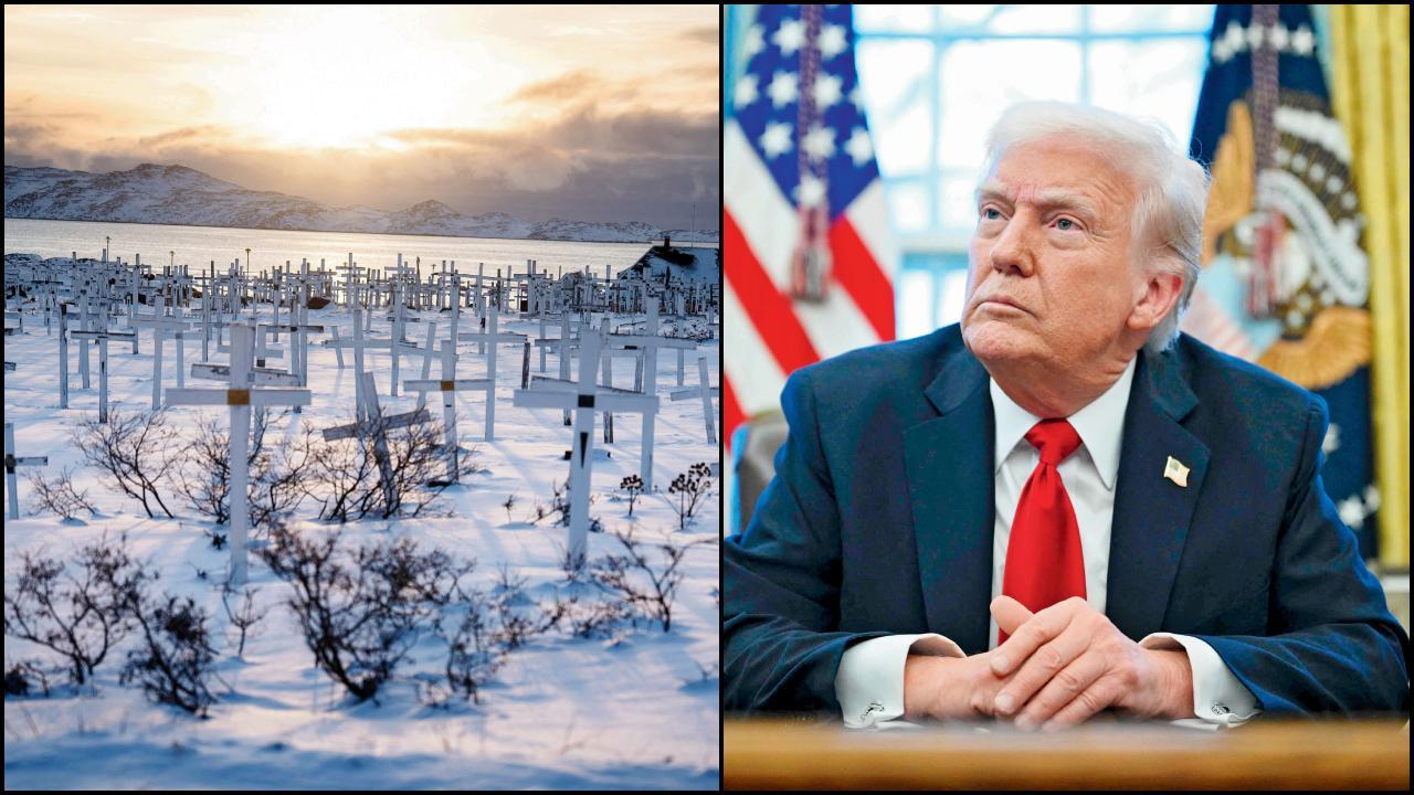 ગ્રીનલૅન્ડની રાજધાની નૂકનું કબ્રસ્તાન પણ રૂપકડું છે અને ડોનાલ્ડ ટ્રમ્પ