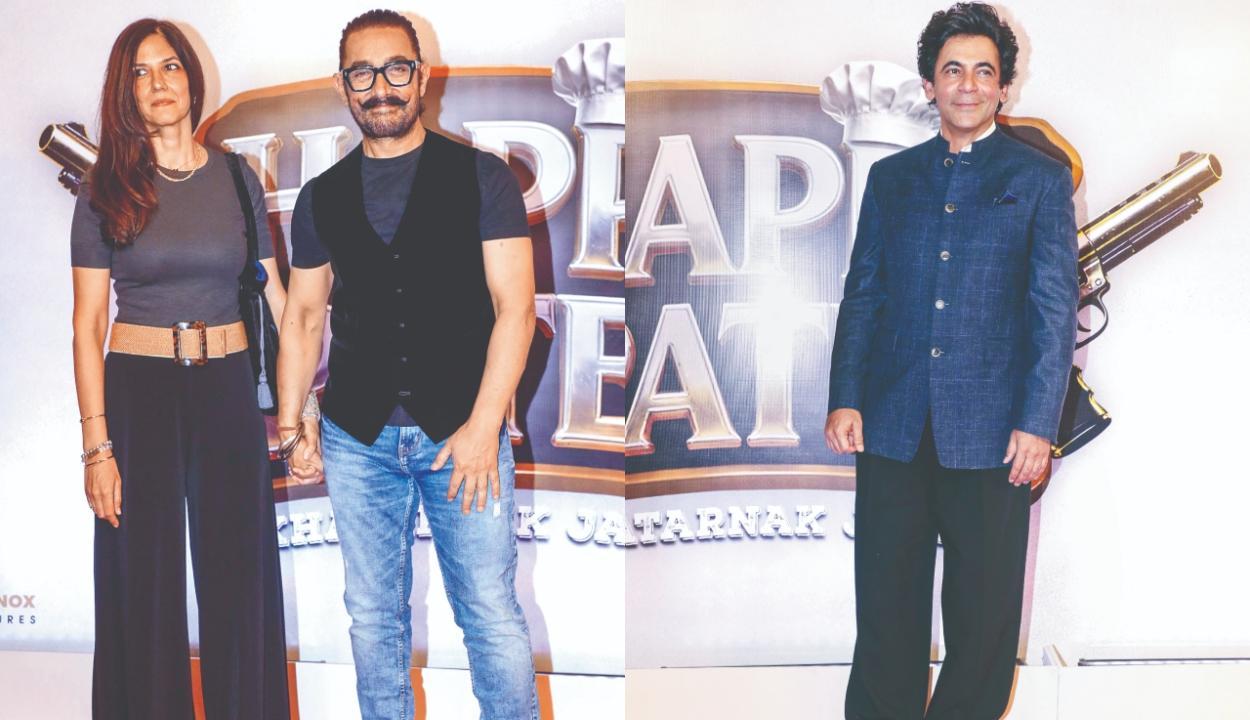 ગૌરી સ્પ્રૅટ, આમિર ખાન અને સુનિલ ગ્રોવર