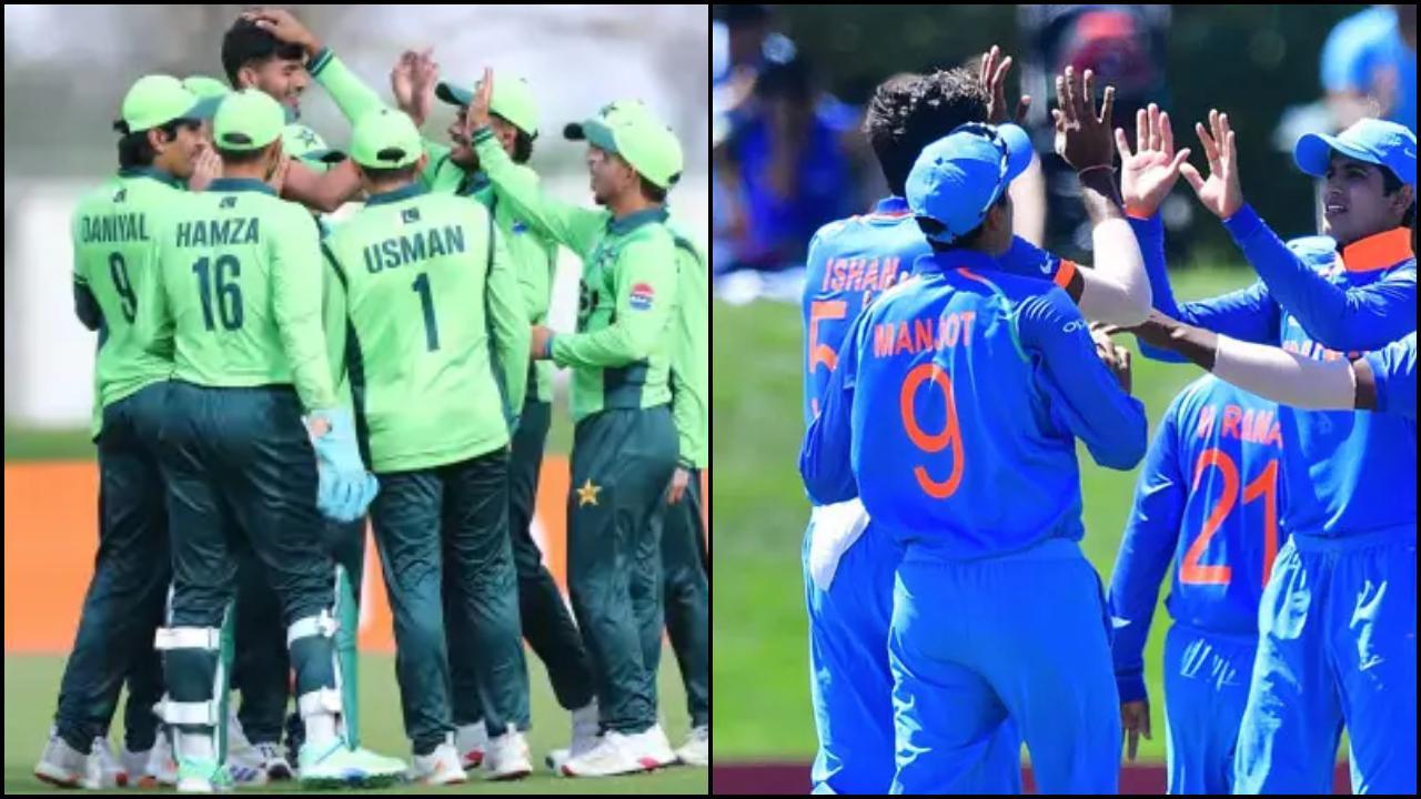 ભારત અને પાકિસ્તાનની અંડર 19 ક્રિકેટ ટીમ
