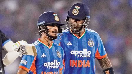 ઈશાન કિશન અને સૂર્યકુમાર યાદવે ૧૨૨ રનની ધમાકેદાર પાર્ટનરશિપ કરી હતી