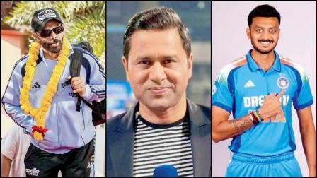 રવીન્દ્ર જાડેજા, આકાશ ચોપડા અને અક્ષર પટેલ