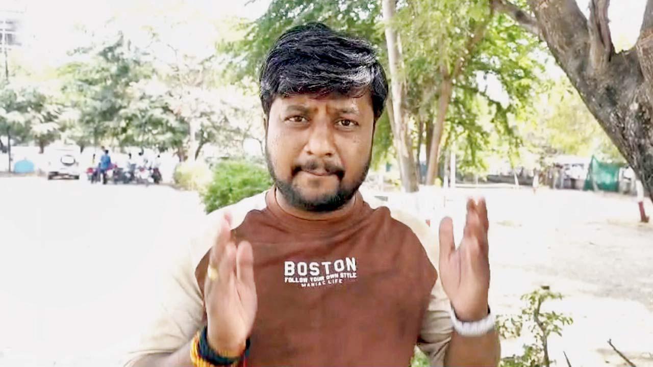 મહારાષ્ટ્ર પોલીસ બૉય્ઝ અસોસિએશનના ચૅરમૅન અર્જુન દુબાળે.