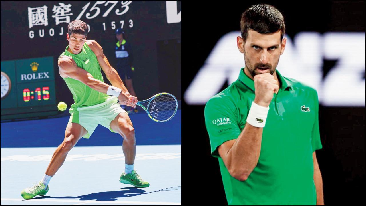 કાર્લોસ અલ્કારાઝ, નોવાક જૉકોવિચ