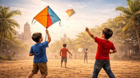 મમ્મી-પપ્પા ઉતરાણના થોડા દિવસો માટે તો બાળકોનું ધ્યાન રાખી જ શકે