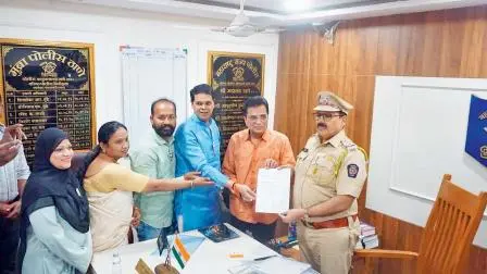 મુંબ્રાને લીલા રંગે રંગવાની વાત કરનાર સહર શેખ સામે કિરીટ સોમૈયાએ ફરિયાદ કરી