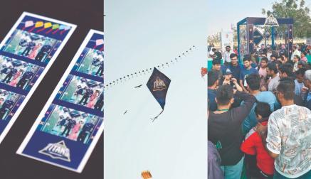 ઇન્ટરનૅશનલ કાઇટ ફેસ્ટિવલમાં જોવા મળ્યો ગુજરાત ટાઇટન્સનો ક્રેઝ