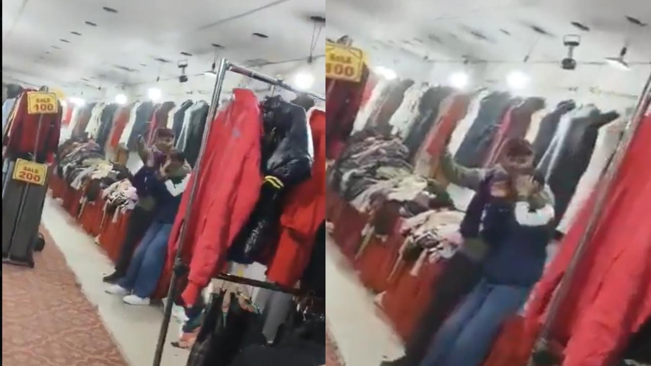 વાયરલ વીડિયોનો સ્ક્રીન ગરૅબ (તસવીર સૌજન્ય: સોશિયલ મીડિયા)