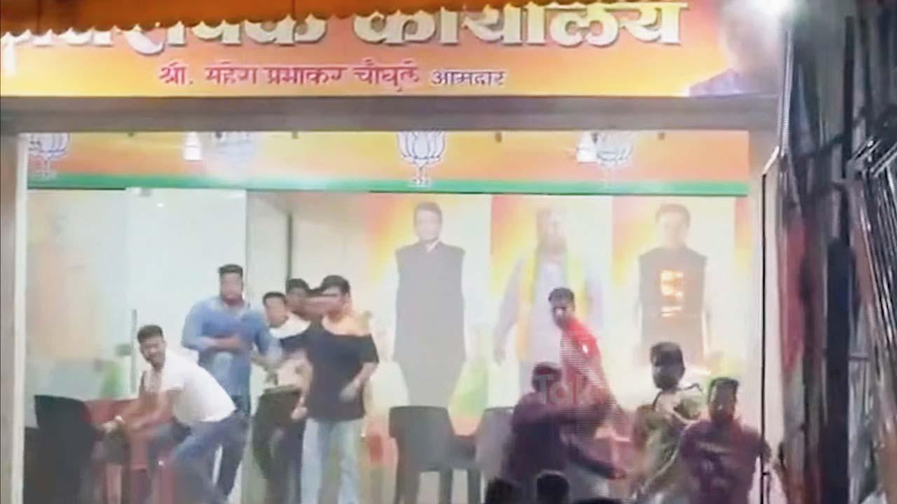 વાઇરલ વિડીયોમાંથી સ્ક્રીનશૉટ