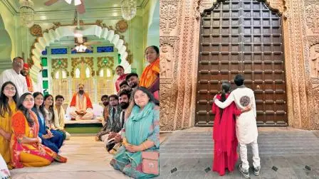 લૉન્ચિંગ પછી ટીમે નાથદ્વારામાં પ્રભુ શ્રીનાથજીનાં દર્શન કર્યા