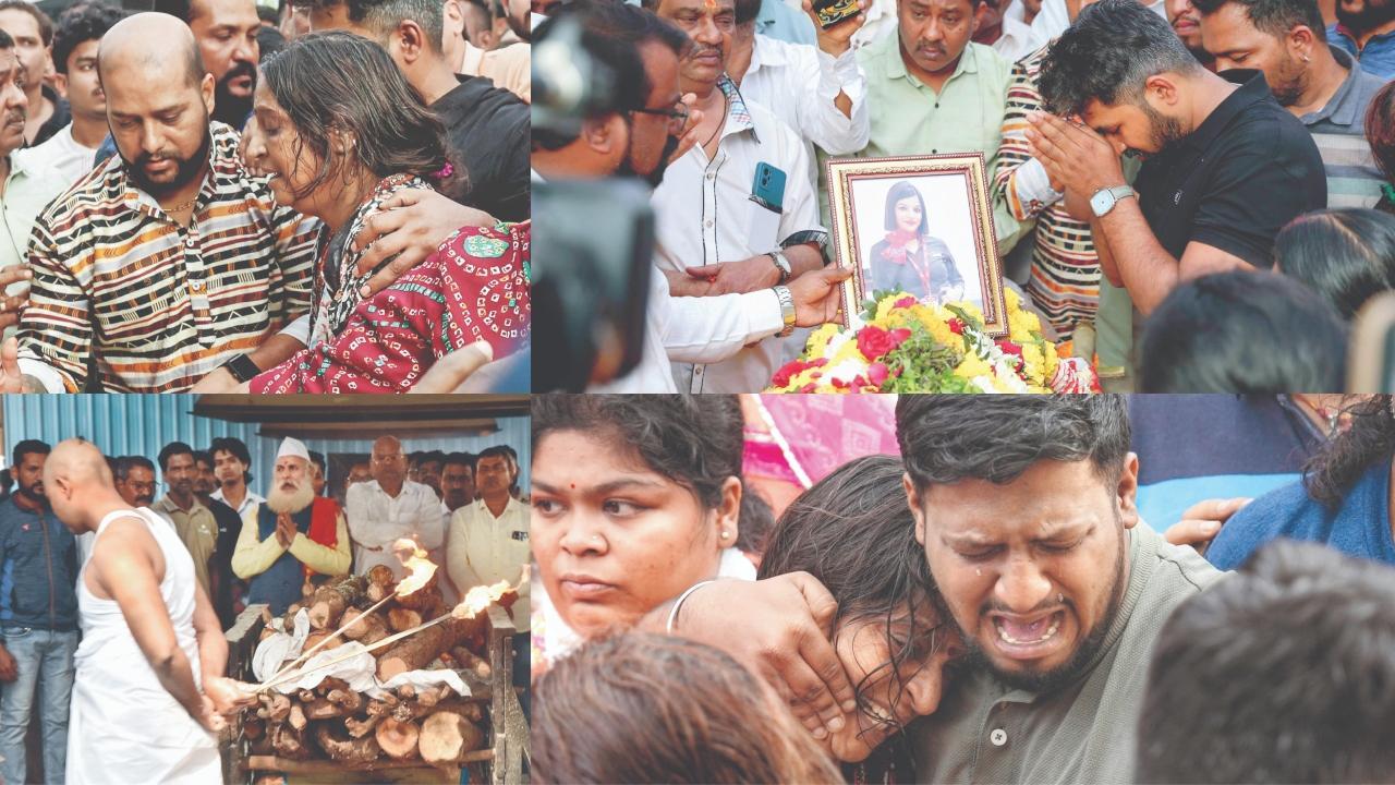 ગઈ કાલે પિન્કી માળીના પાર્થિવ શરીર પર તેનો ફોટો મૂકીને આક્રંદ કરતા પરિવારજનોએ તેને વિદાય આપી હતી. પિન્કીના પતિએ તેની અંતિમક્રિયા કરી હતી.