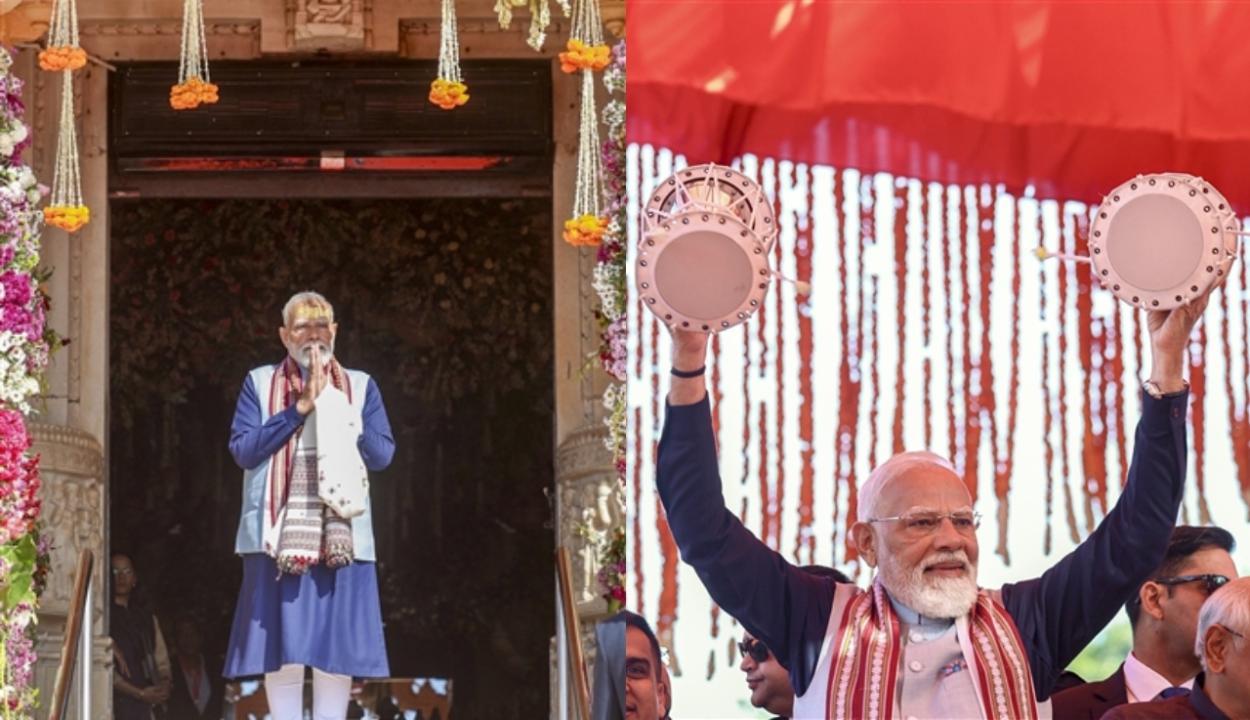 સોમનાથથી વડા પ્રધાન નરેન્દ્ર મોદીની ગર્જના (તસવીર સૌજન્ય: એજન્સી)