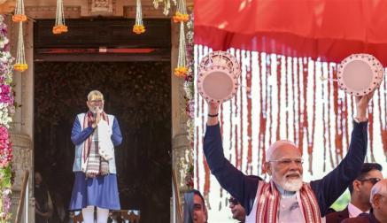 સોમનાથથી વડા પ્રધાન નરેન્દ્ર મોદીની ગર્જના (તસવીર સૌજન્ય: એજન્સી)