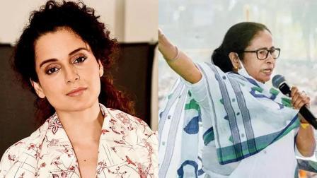 કંગના રનૌત અને મમતા બેનર્જી ફાઇલ તસવીર (સૌજન્ય: મિડ-ડે)