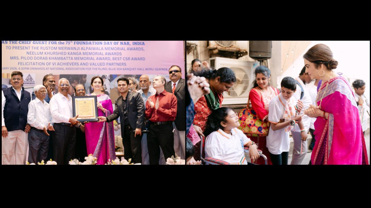 NAB ઇન્ડિયાના 75મા સ્થાપના દિવસ પર નીતા અંબાણીએ કરી મોટી જાહેરાત