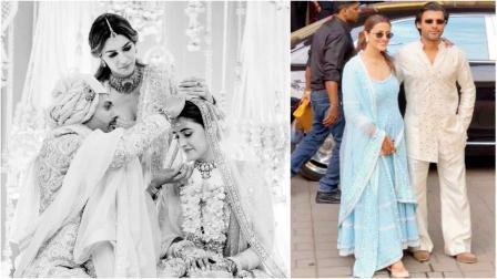 હિન્દુ લગ્નવિધિ સાથે ક્રિતી સૅનનની બહેન નૂપુર સૅનનનાં વિવાહ સંપન્ન