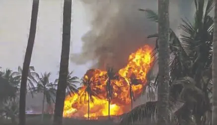 આંધ્ર પ્રદેશમાં ONGCના તેલના કૂવામાંથી  ગૅસ લીક થયો