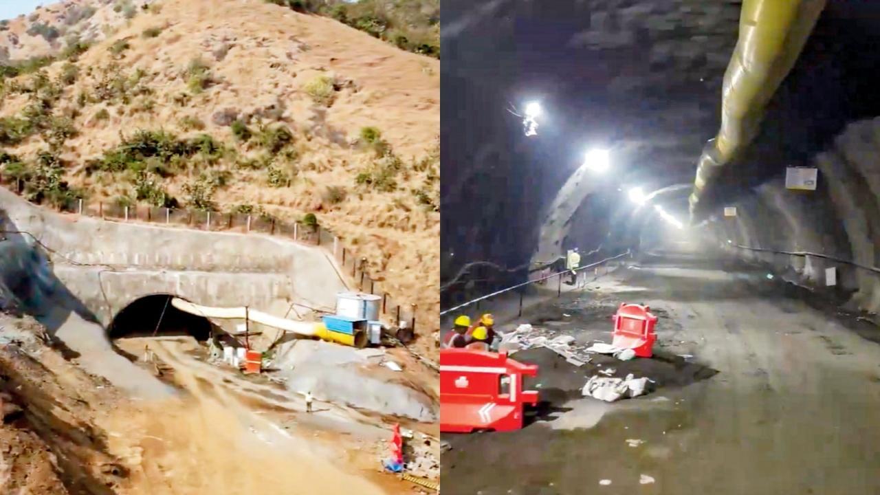 પાલઘરમાં બુલેટ ટ્રેન માટે માઉન્ટેન ટનલનું કામ પૂરું થઈ જતાં રેલવે મિનિસ્ટર ઐશ્વિની વૈષ્ણવે ટનલના ફોટો શૅર કર્યા હતા