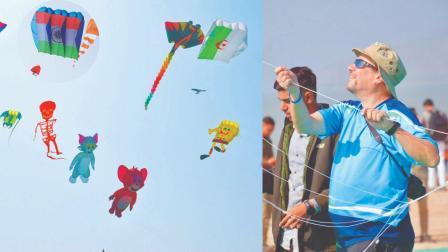 કચ્છના ઐતિહાસિક નગર ધોળાવીરાનું આકાશ છવાયું રંગબેરંગી પતંગોથી