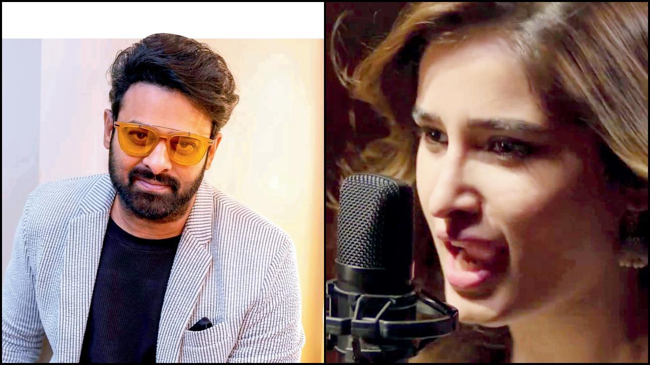 રાશા થડાણીના સિન્ગિંગથી પ્રભાસ ઇમ્પ્રેસ