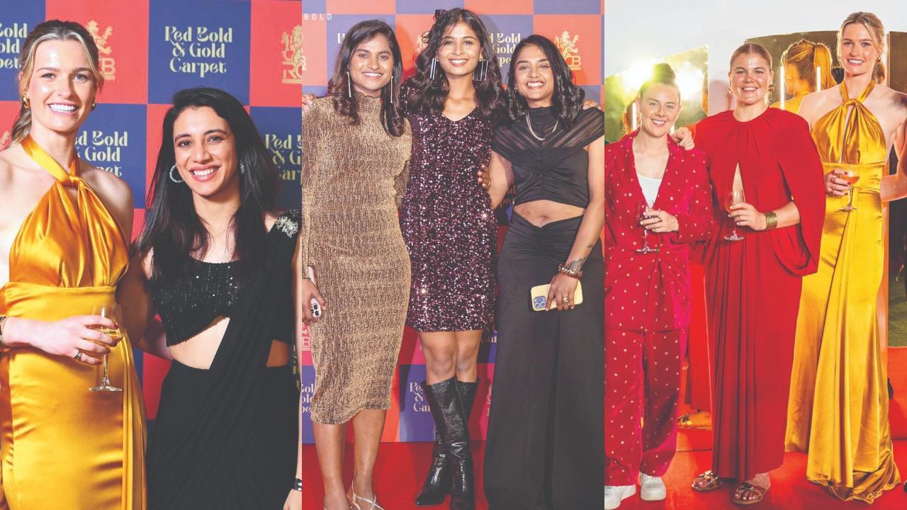 RCBની અવૉર્ડ્‍સ નાઇટમાં મહિલા ક્રિકેટર્સ જોવા મળી અનોખા અંદાજમાં