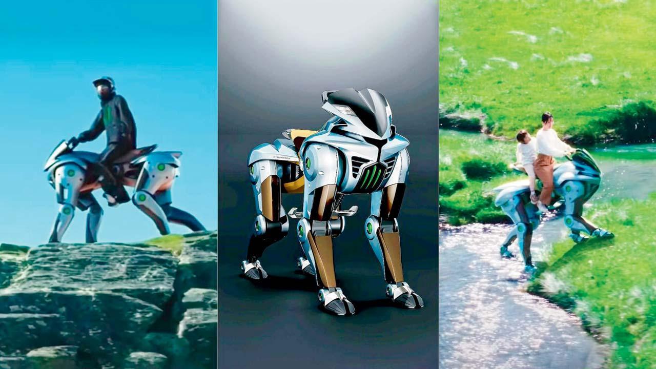 રોબોટિક ઘોડો