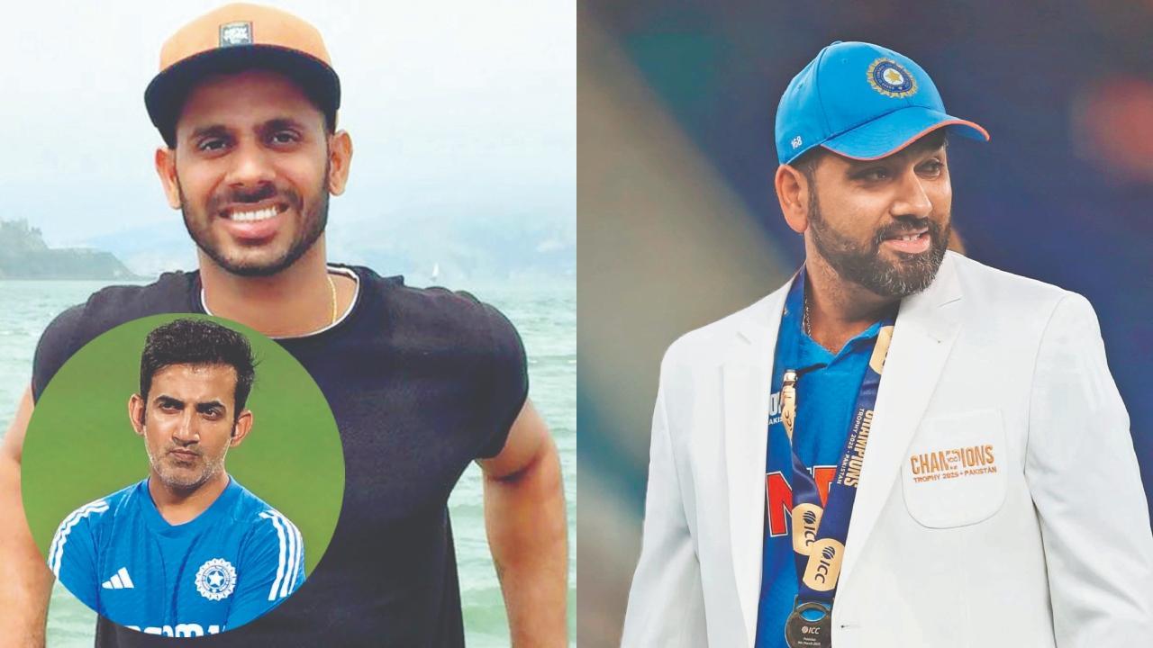 ગૌતમ ગંભીર, મનોજ તિવારી અને રોહિત શર્મા ફાઇલ તસવીર