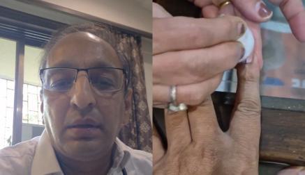 વાયરલ વીડિયોનો સ્ક્રીન ગરૅબ (તસવીર સૌજન્ય: સોશિયલ મીડિયા)