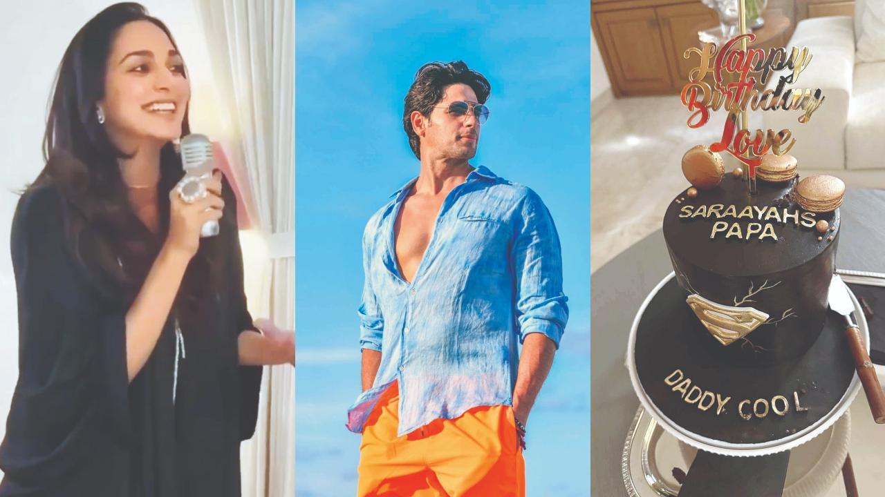 સિદ્ધાર્થ મલ્હોત્રાની ૪૧મી વર્ષગાંઠ પર પત્ની કિઆરાની પ્રેમસભર પોસ્ટ