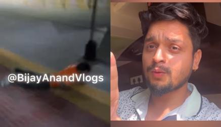 વાયરલ વીડિયોનો સ્ક્રીન ગરૅબ (તસવીર સૌજન્ય: સોશિયલ મીડિયા)