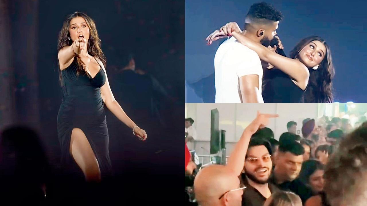 એ.પી. ઢિલ્લોંની મુંબઈમાં યોજાયેલી કૉન્સર્ટમાં તેણે તારા સુતરિયાને હગ અને કિસ કરતાં તેનો બૉયફ્રેન્ડ વીર પહારિયા અપસેટ થયો હતો એવા વીડિયો વાયરલ થયા હતા