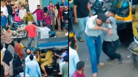 વાયરલ વીડિયોમાંથી સ્ક્રીન શૉટ (તસવીર: સોશિયલ મીડિયા)