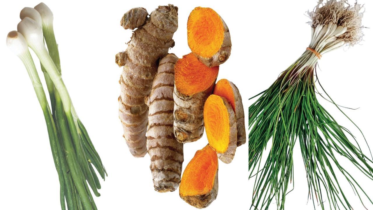  લીલું લસણ, લીલા કાંદા અને કાચી હળદરનું સેવન કરજો