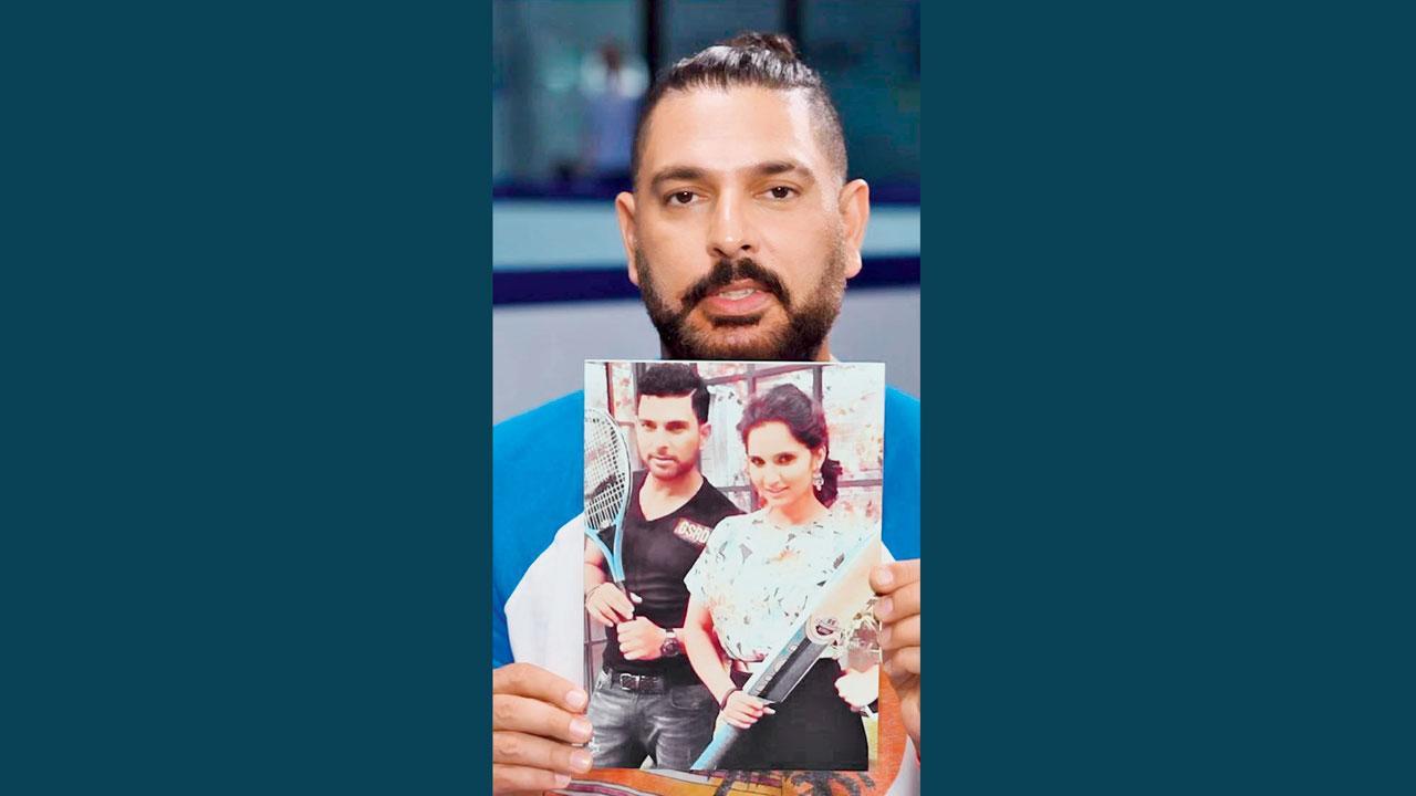 પૉડકાસ્ટમાં સાનિયા મિર્ઝા સાથેનો જૂનો ફોટો દેખાડ્યો યુવરાજ સિંહે