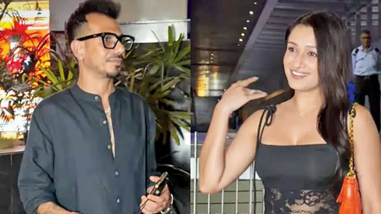 શેફાલી અને ચહલ મુંબઈમાં એક ડિનર-ડેટ પછી જોવા મળ્યાં હતાં
