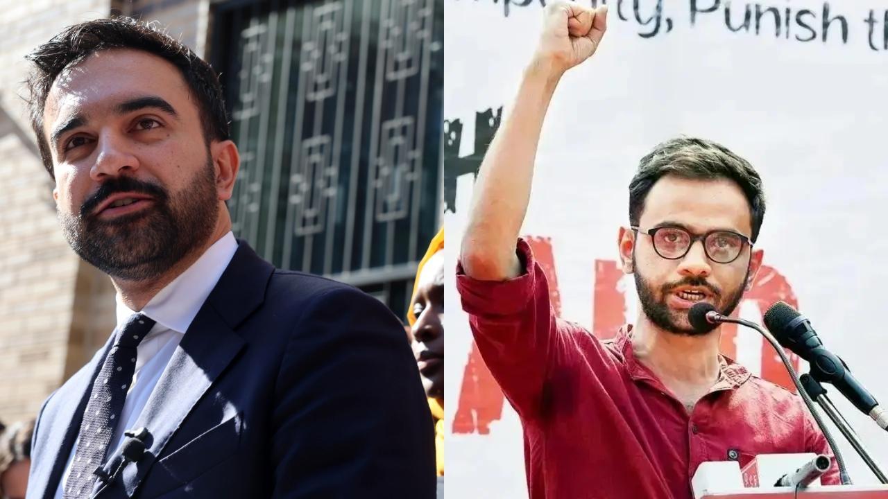 ઝોહરાન મમદાની અને ઉમર ખાલીદ ફાઇલ તસવીર (સૌજન્ય: મિડ-ડે)