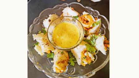 ઢોકળાં રોલ