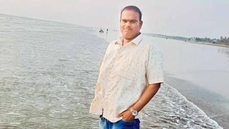 મૃત્યુ પામેલો અરુણ કોઠારી.