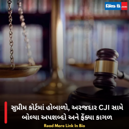 સુપ્રીમ કોર્ટમાં હોબાળો, અરજદાર CJI સામે બોલ્યા અપશબ્દો અને ફેંક્યા કાગળ