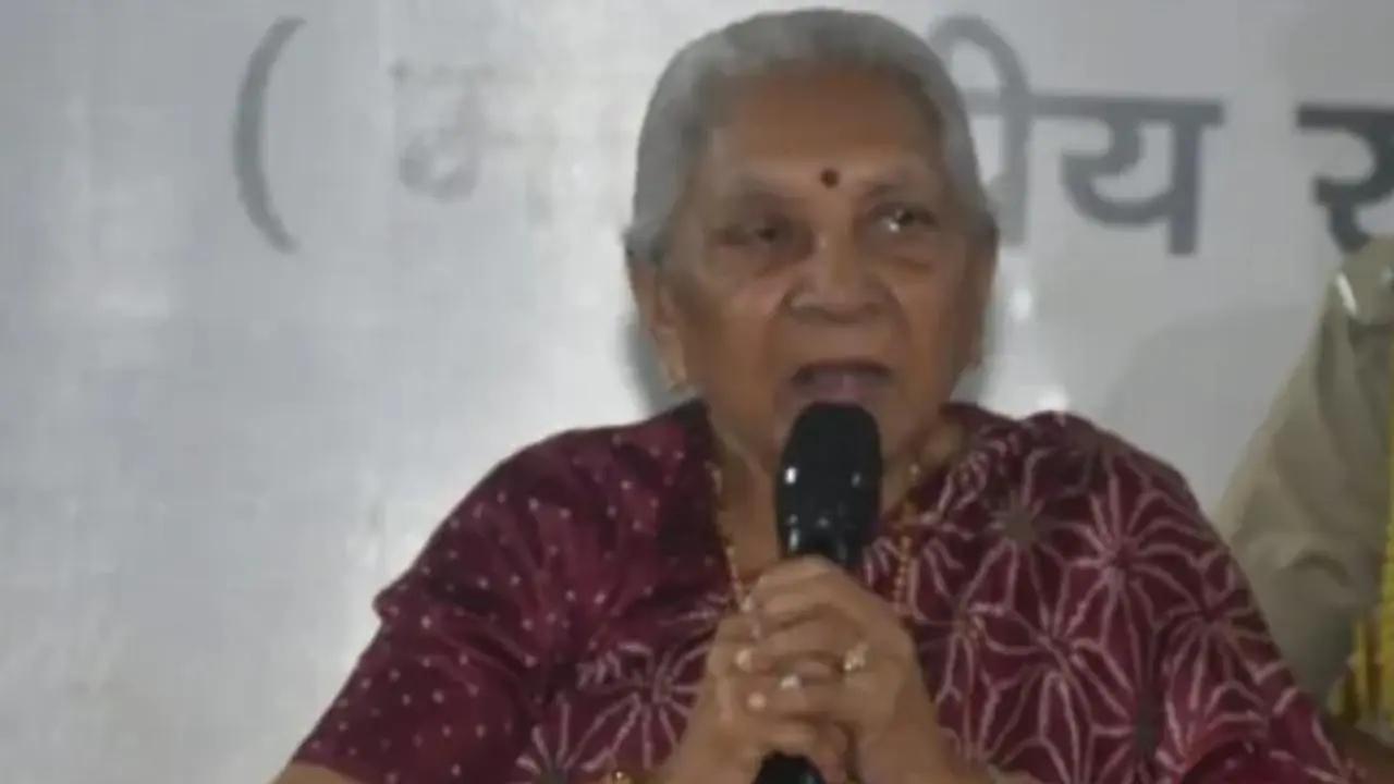 ઉત્તર પ્રદેશના રાજ્યપાલ આનંદીબેન પટેલ