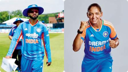 ભારતનો T20 કૅપ્ટન શ્રેયસ ઐયર, ભારતની મહિલા કૅપ્ટન હરમનપ્રીત કૌર.