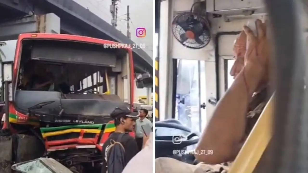વાયરલ થયેલા વીડિયોમાંથી લીધેલા સ્ક્રિનશોટ