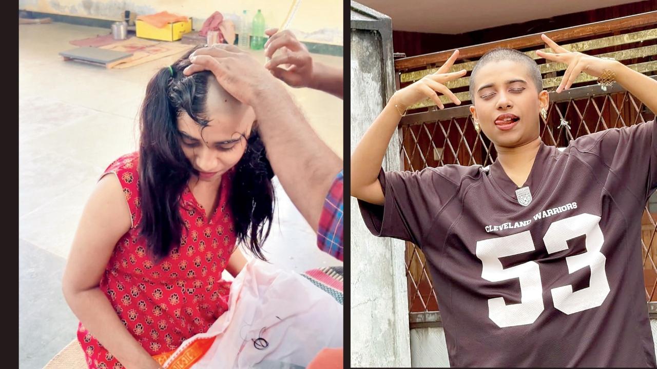 આ યુવતીએ માથું કેમ મૂંડાવી નાખ્યું?